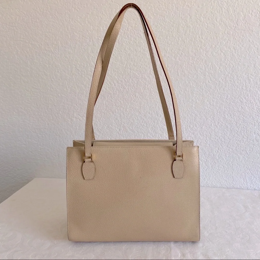 Kate spade beige Italian leather bag